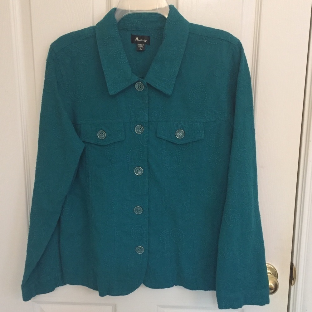 Analogy jacket size XL fit like L see measurements